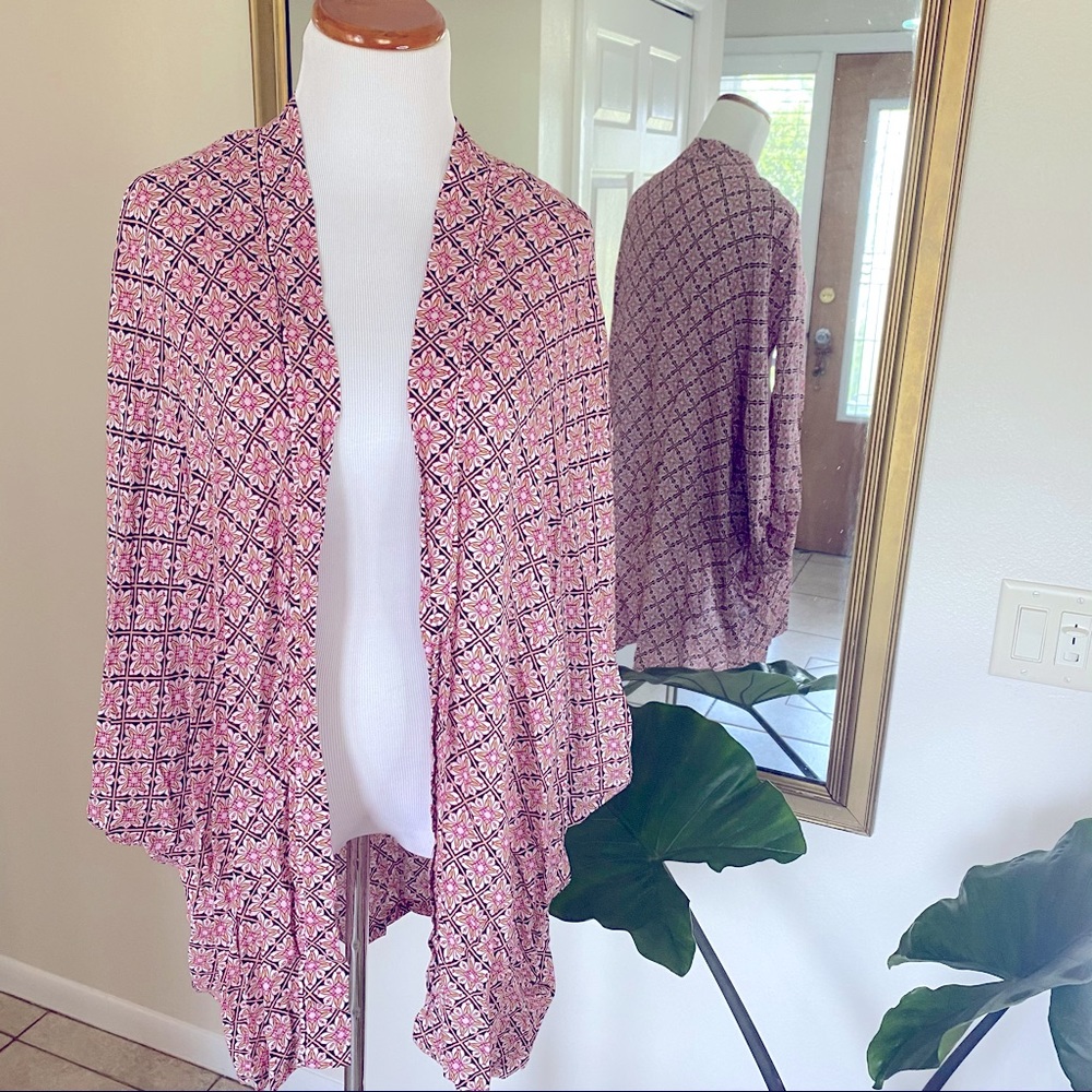 Victoria’s Secret Floral Kimono Wrap Robe Viscose